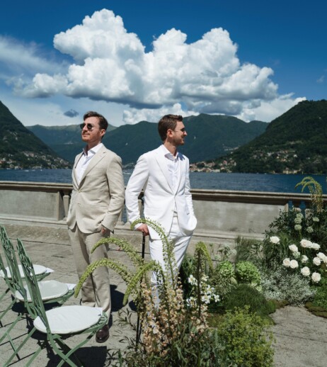 DESIGN-FORWARD LAKE COMO WEDDING